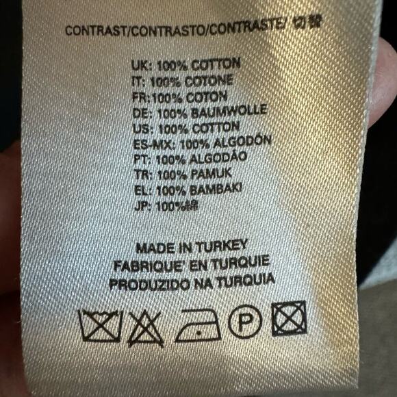 Diesel Men's W-Champ Double-Breasted Wool-Blend Coat Charcoal Black Size Large - Picture 15 of 16